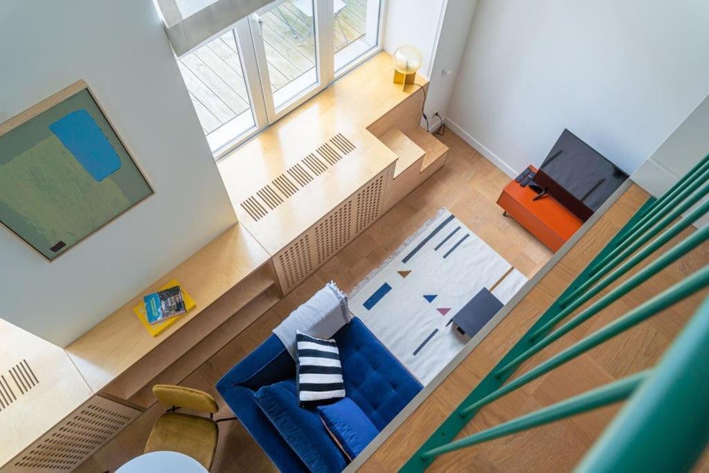 Апартаменты Designer Loft In The City Center Рига Экстерьер фото